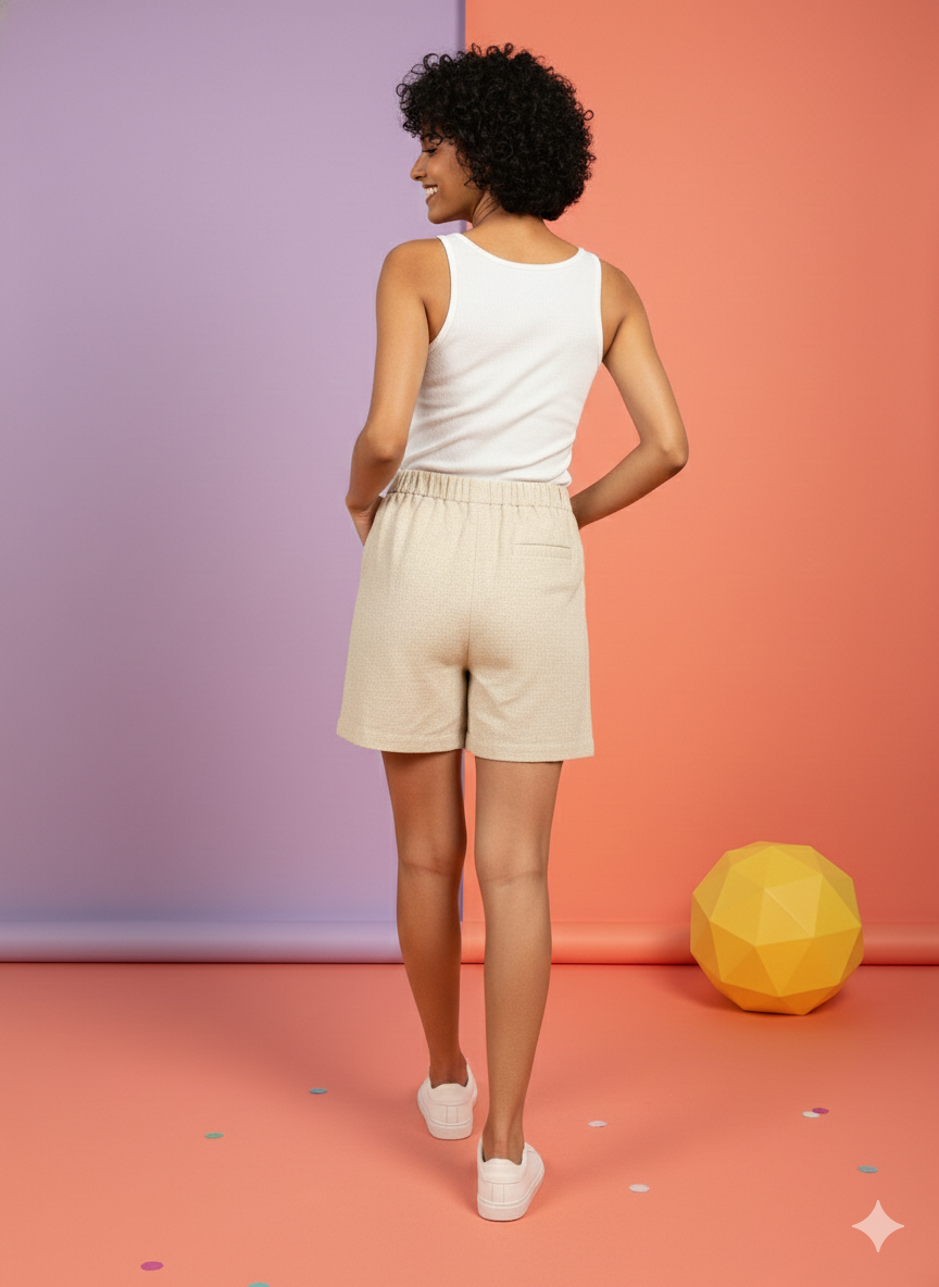 Bare & Bouncy - Jute Short